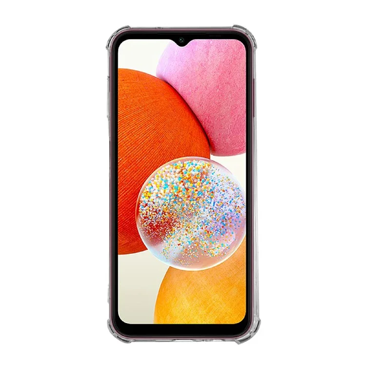 Kalebol KLB-TPU001 Pour Samsung Galaxy A15 4G / 5G Case 1g 1,5 mm TPU Couverture de Téléphone Anti-délai Transparent