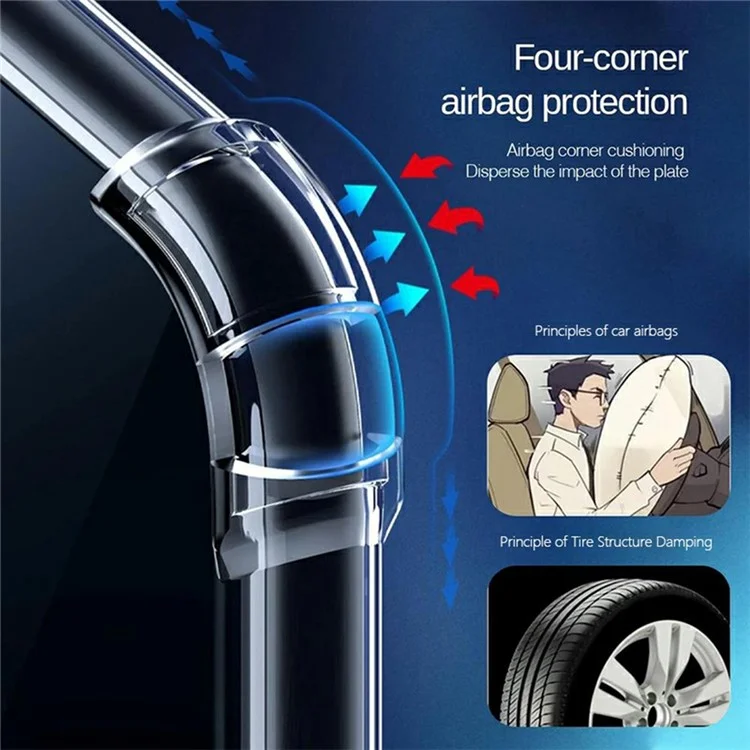 Kalebol KLB-TPU001 Pour Samsung Galaxy A15 4G / 5G Case 1g 1,5 mm TPU Couverture de Téléphone Anti-délai Transparent