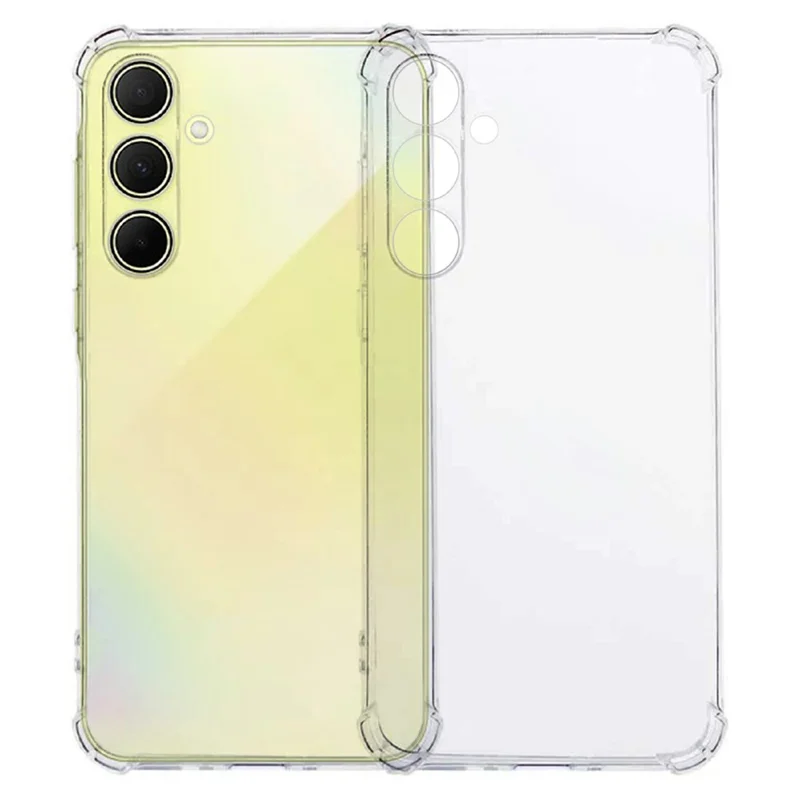 KALEBOL For Samsung Galaxy A24 4G (162.1 x 77.6 x 8.3mm) Case 1.5mm TPU Transparent Anti-Drop Phone Cover