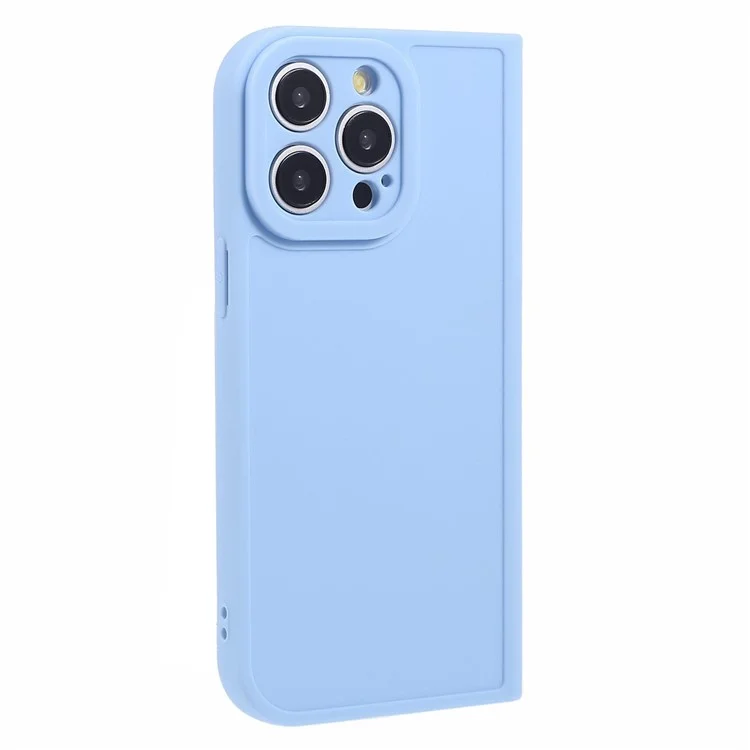 Serie HRX Para Iphone 14 Pro Case Diseño en Forma de Libro Matte TPU Telete Portada - Azul