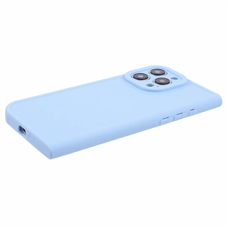 Serie HRX Para Iphone 14 Pro Case Diseño en Forma de Libro Matte TPU Telete Portada - Azul