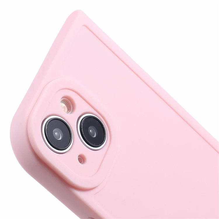 HRX Series for iPhone 14 Case Book-Shaped Design Matte TPU Phone Cover - Pink