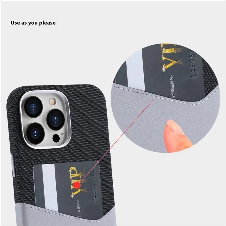 Для Iphone 16 Pro Max Case, Совместимый с Magsafe Leather+PC Color Splicing Phone Cope с Карточным Слотом - Апельсин