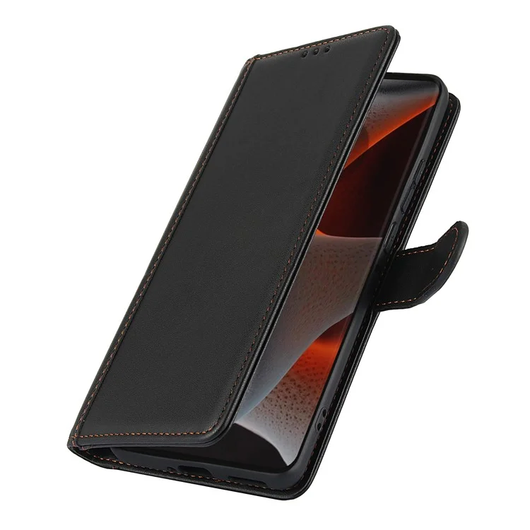 SY-003 Für Motorola Moto G Power (2024) Hülle Pu-lederständer Telefon Brieftasche Mit Handgurt - Schwarz