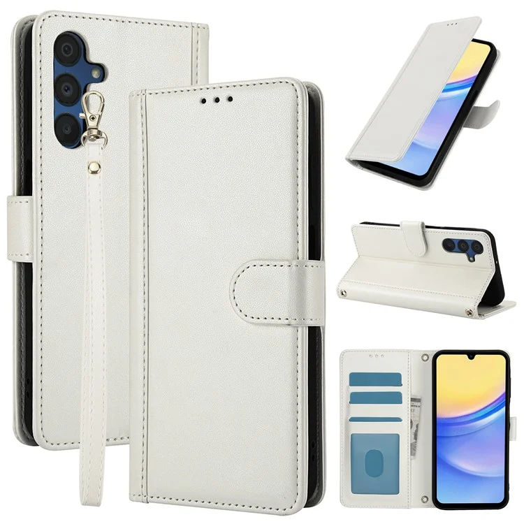 SY-003 Для Samsung Galaxy A35 5G Case Case PU - Белый