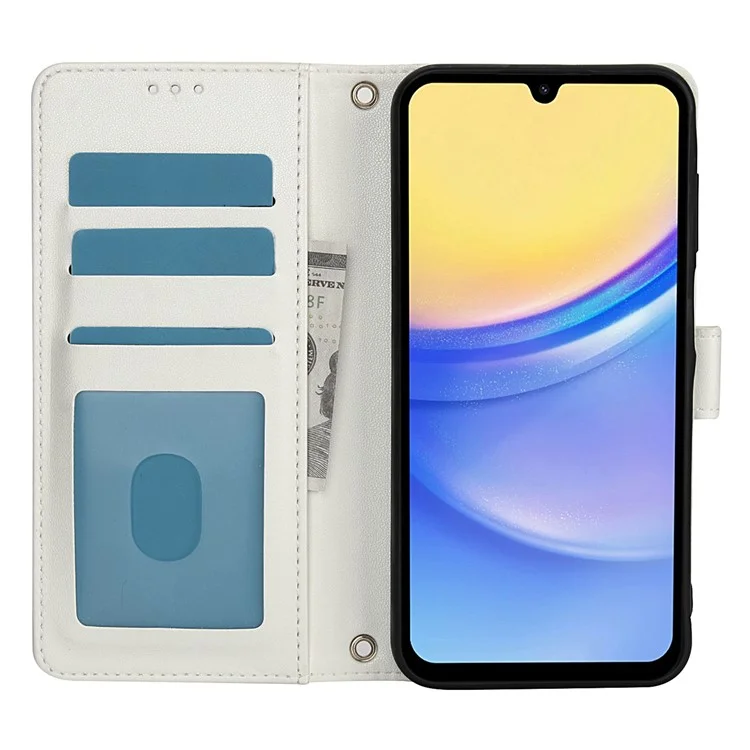 SY-003 Для Samsung Galaxy A35 5G Case Case PU - Белый