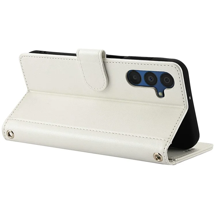 SY-003 Для Samsung Galaxy A35 5G Case Case PU - Белый