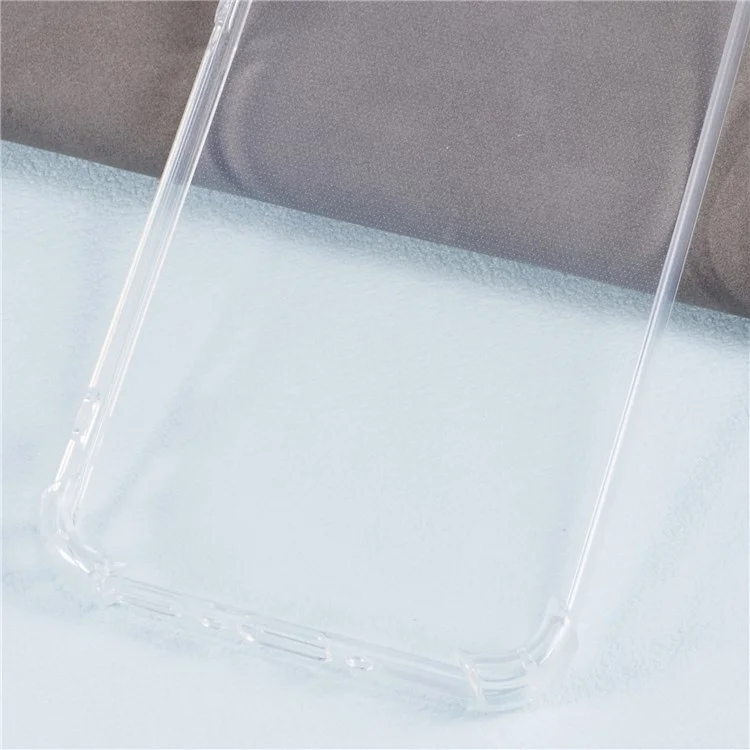 Funda para teléfono Samsung Galaxy M55 5G Caso mejorado de cuatro esquinas Funda TPU transparente