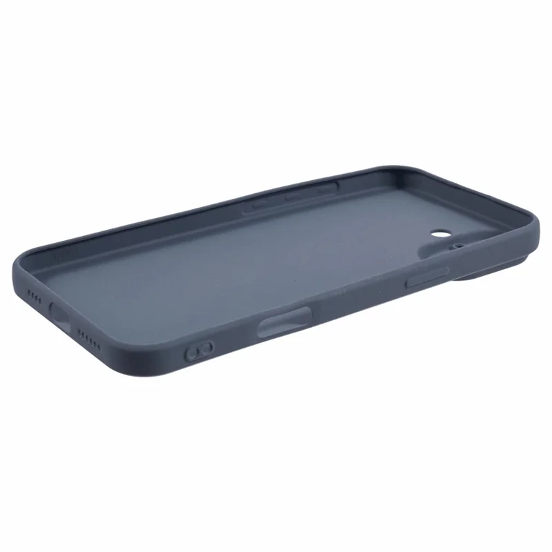 For iPhone 16 Case Matte TPU Non-Slip Protective Phone Cover - Grey
