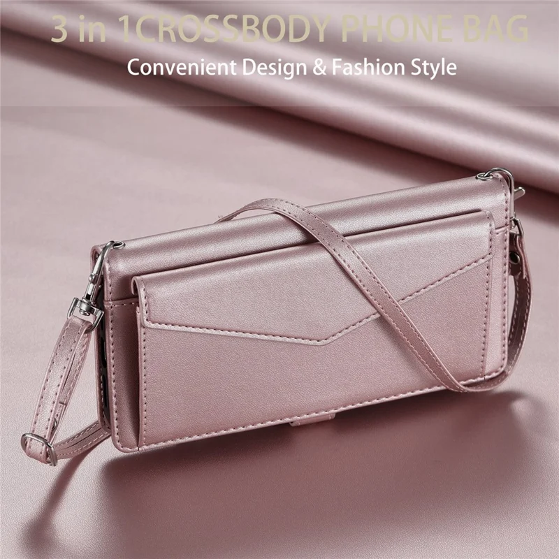 Pour Xiaomi Redmi Note 13 5G Couvernement de Peund Courture Cover Téléphone Avec Stoches - or Rose