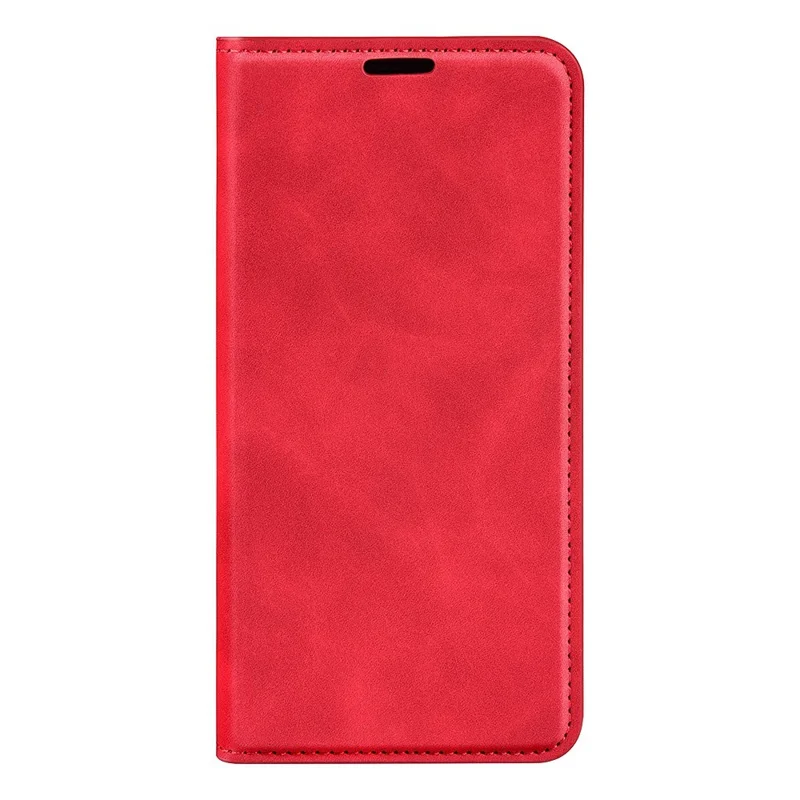 For Oppo A3x 5G / A3x 4G / A3 5G / A3 4G / A60 5G / A40 4G Case Skin-Touch Leather Wallet Phone Cover - Red