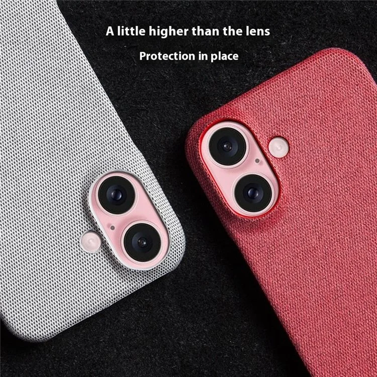 Для Iphone 16 Case Tratle Texture Antipcation Protective PC Phone Cope - Светло -серый