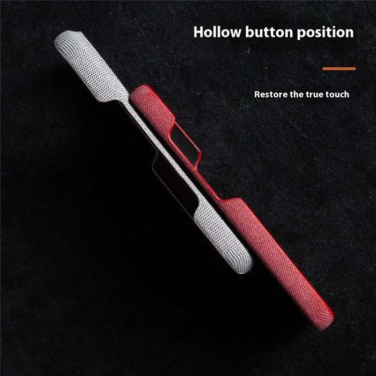 Для Iphone 16 Case Tratle Texture Antipcation Protective PC Phone Cope - Светло -серый