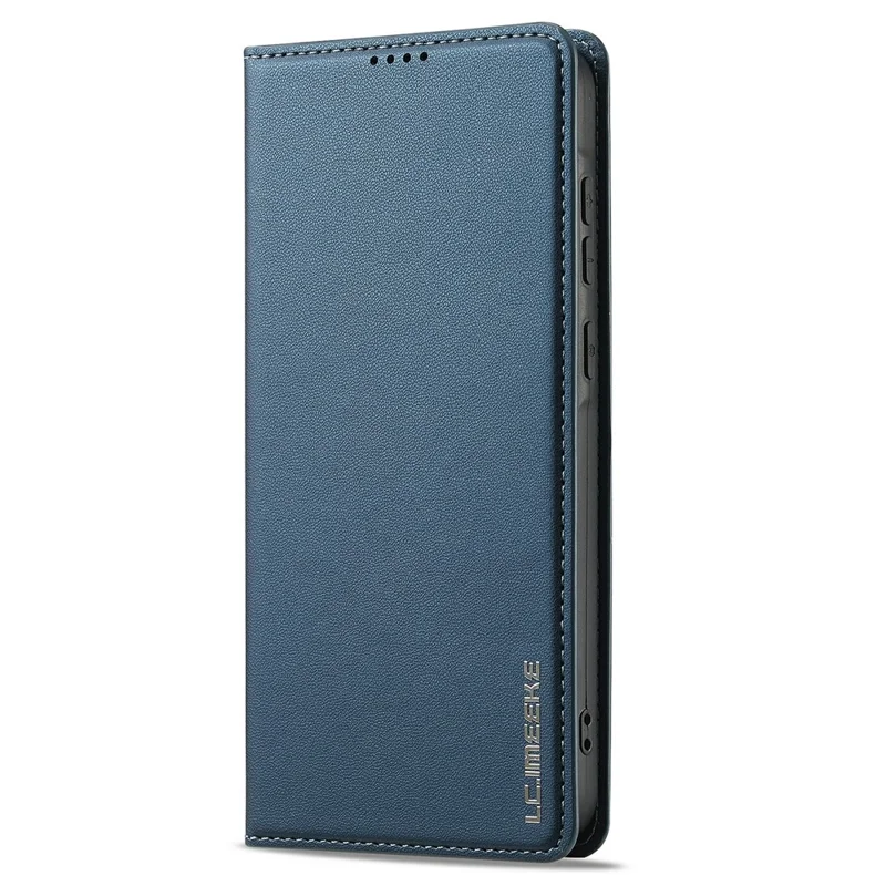 LC.IMEEKE L1 Series for Samsung Galaxy A16 5G / A16 4G Case PU Leather Wallet Stand Protective Phone Cover - Blue
