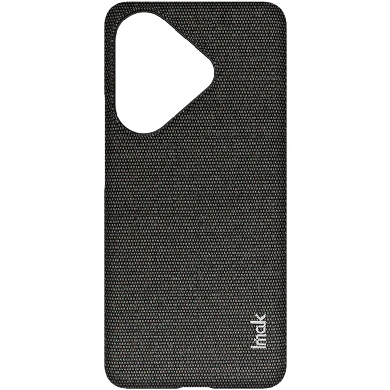 Série Imak Ruiyi Pour Xiaomi Poco F6 5G / Redmi Turbo 3 5G Case Classique Texture Texture en Cuir + Couverture de Téléphone pc - Noir