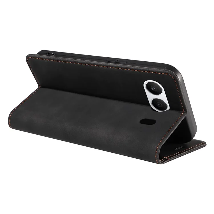 BETOPNICE 003 Für OnePlus Nord 4 Wallet Case Leder Handyhülle mit Ständer - Schwarz