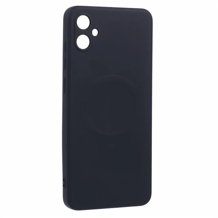 For Samsung Galaxy A05 4G Case Shockproof TPU Phone Cover Compatible with MagSafe - Black
