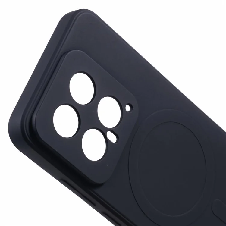 Für Xiaomi 14 Case Schockdichte TPU -telefonabdeckung Kompatibel Mit Magsafe - Schwarz