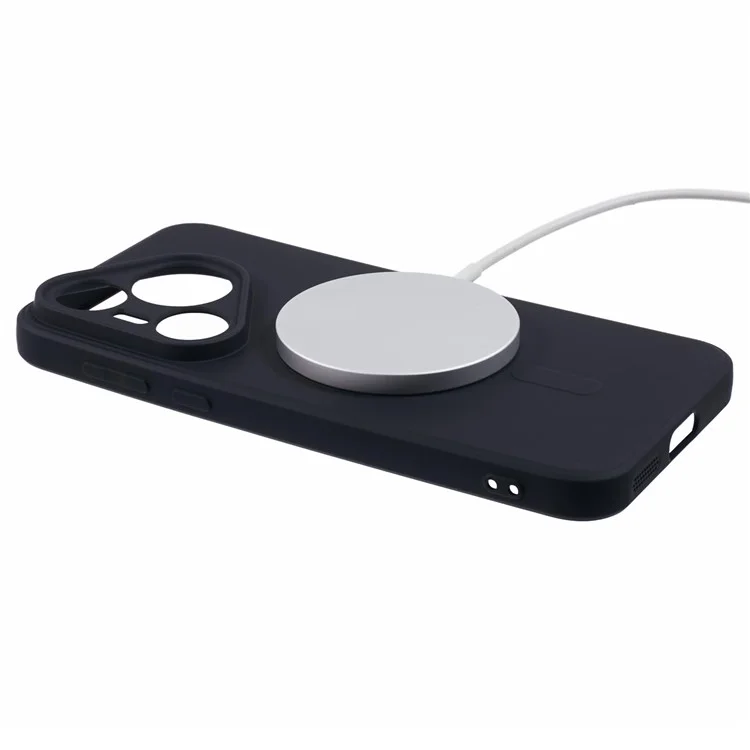 Para Huawei Pura 70 Case TPU à Prova de Choque Compatível Com MagSafe - Preto