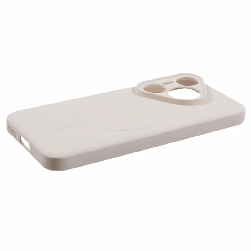 For Huawei Pura 70 Case Shockproof TPU Phone Cover Magnetic Case - White