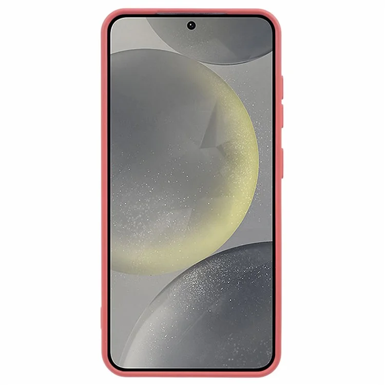 Для Samsung Galaxy S24 Case Shock -resection Tpu Cope Coptable с Magsafe - Camellia Red