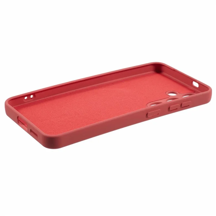 Для Samsung Galaxy S24 Case Shock -resection Tpu Cope Coptable с Magsafe - Camellia Red