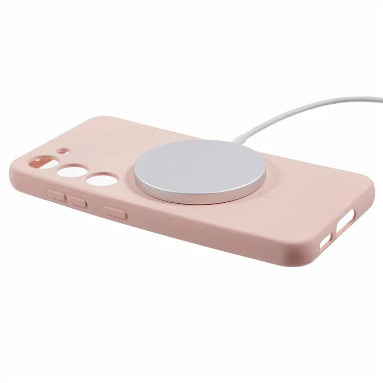 Für Samsung Galaxy S23 Case Schockdichte TPU -telefonabdeckung Kompatibel Mit Magsafe - Rosa