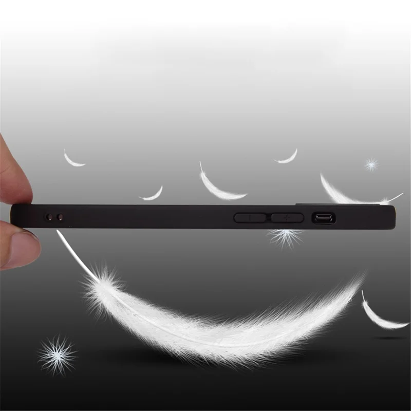 For iPhone 16 Pro TPU Phone Case Matte Anti-fingerprint Protective Cover - Red