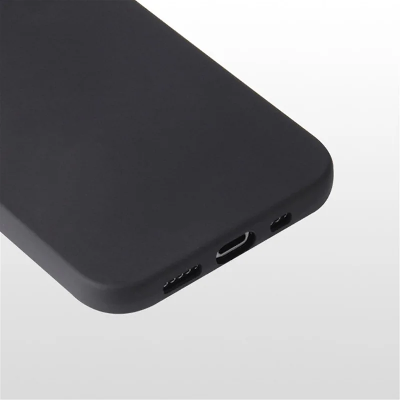 For iPhone 16 Pro TPU Phone Case Matte Anti-fingerprint Protective Cover - Red