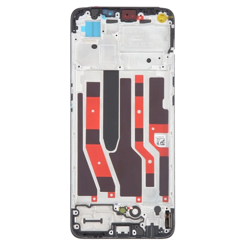 For Oppo Reno7 4G OEM Grade S AMOLED Screen and Digitizer Assembly + Frame Part (Without Logo)