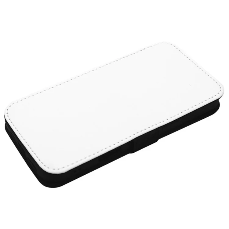 For iPhone 16 Pro Case PU Leather Sublimation Blank Smart Phone Cover with Card Holder