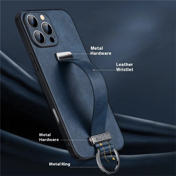Sulada Fashion Series Для Iphone 16 Pro Case Breail - Синий