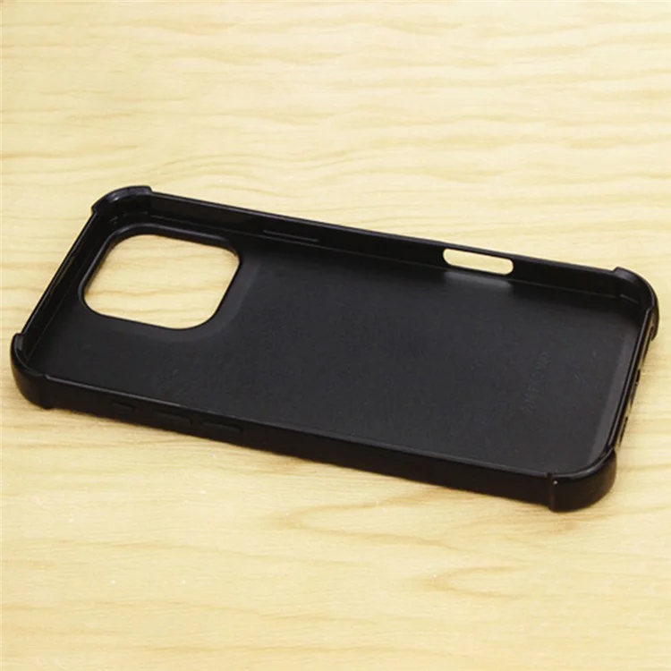 10 Stück / Packung für iPhone 16 Pro Case Four Corners Anti-Drop PC+TPU Phone Cover Support Heat Transfer Printing