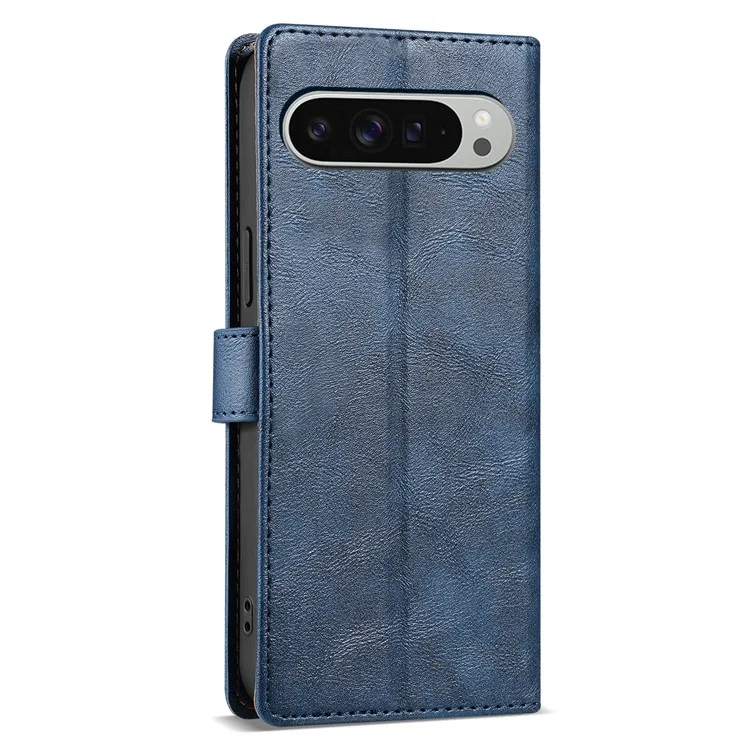 n. Bekus CSJ-001 Pour Google Pixel 9 / 9 pu Stand Case pu Leather Wallet Téléphone - Bleu