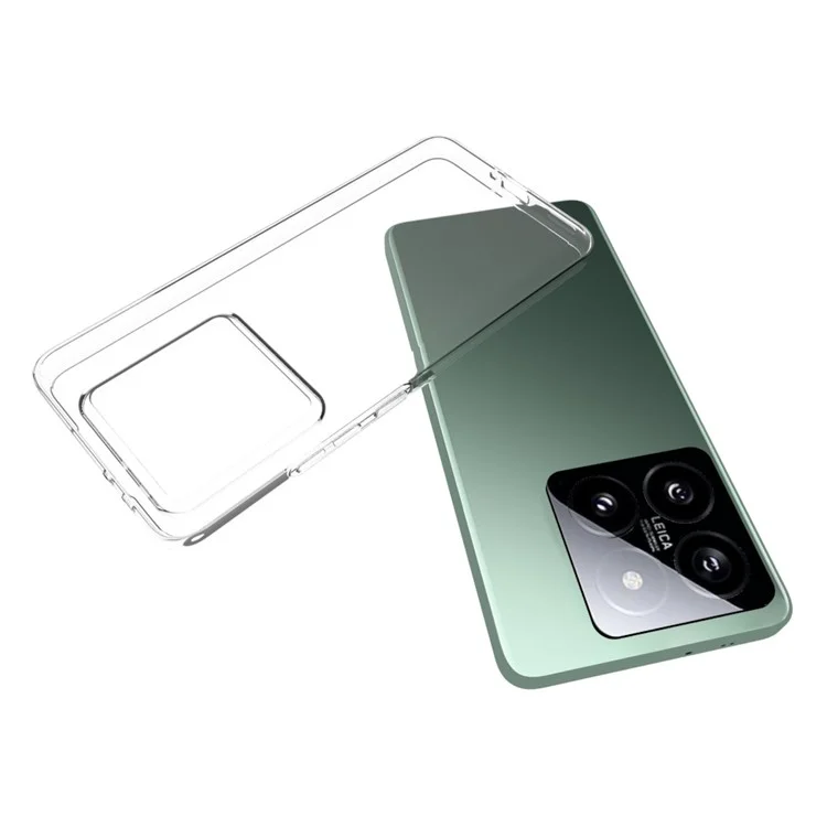 Großeinkauf für Xiaomi 14T Pro Clear Phone Case Wasserfestes TPU-Rückenteil