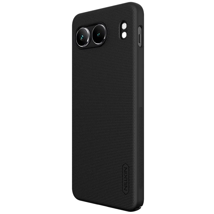 NILLKIN Frosted Shield Custodia per OnePlus Nord 4 Custodia Rigida in PC, Nero