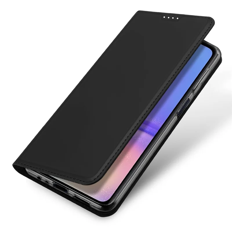 DUX DUCIS Skin Pro Series Per Samsung Galaxy A06 Custodia in Pelle Cover Porta Carte - Nero