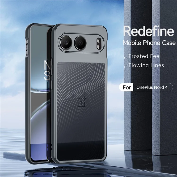Dux Ducis Amo Series Для OnePlus Nord 4 Case TPU+PC Matte Phone Cope (cape Certication) - Черный