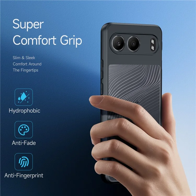 Dux Ducis Amo Series Для OnePlus Nord 4 Case TPU+PC Matte Phone Cope (cape Certication) - Черный