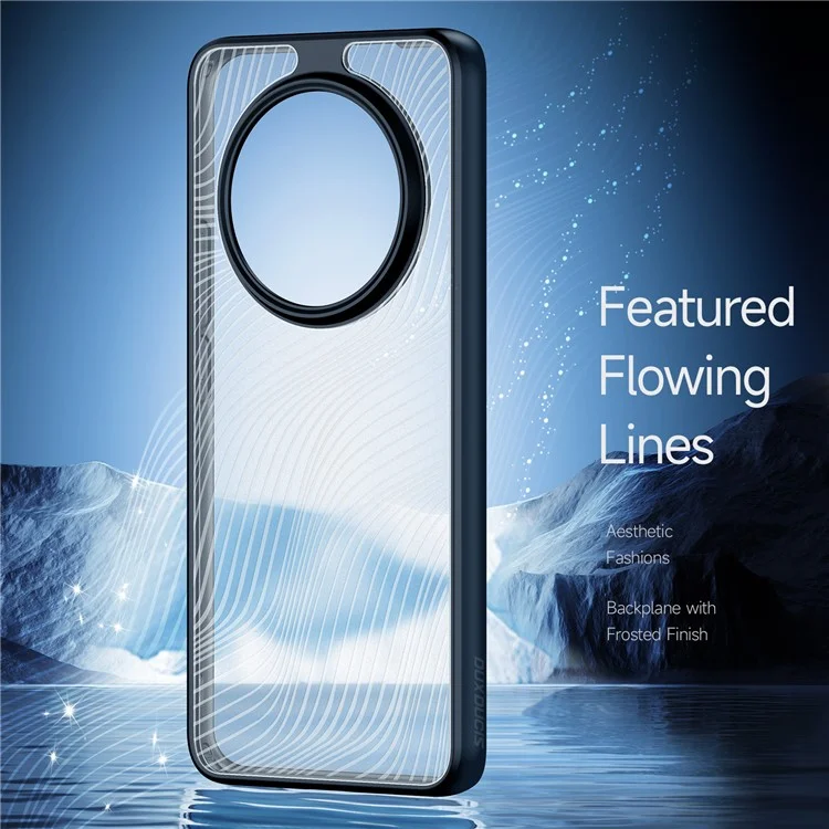 Dux Ducis Ando Series Para Realme 13 Pro+ 5g / 13 Pro 5G Case TPU+PC Tampa de Telefone Fosco (certificação de Alcance) - Preto