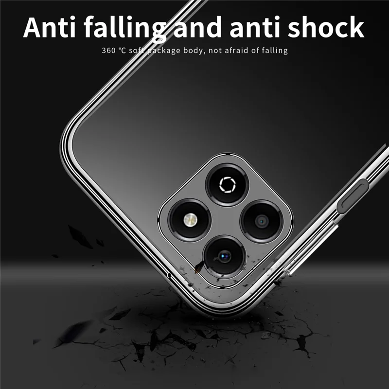 MOFI Para Honor X6b 4G Case Anti-Scratch Clear Soft Tpu Telep Cubierta