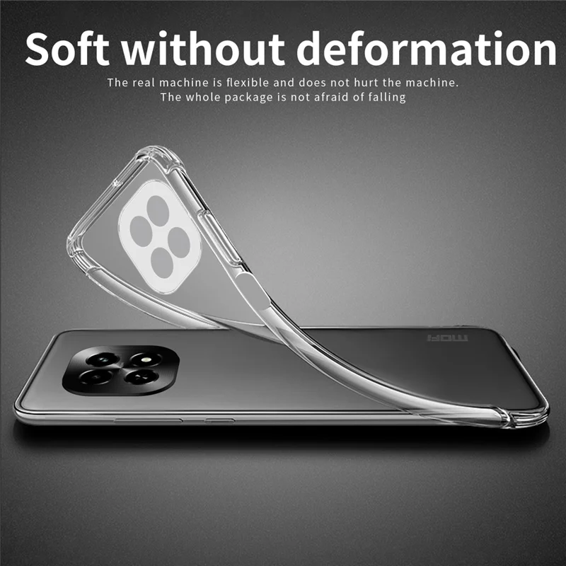 MOFI For Realme V60 5G Case Anti-Scratch Clear Soft TPU Phone Cover