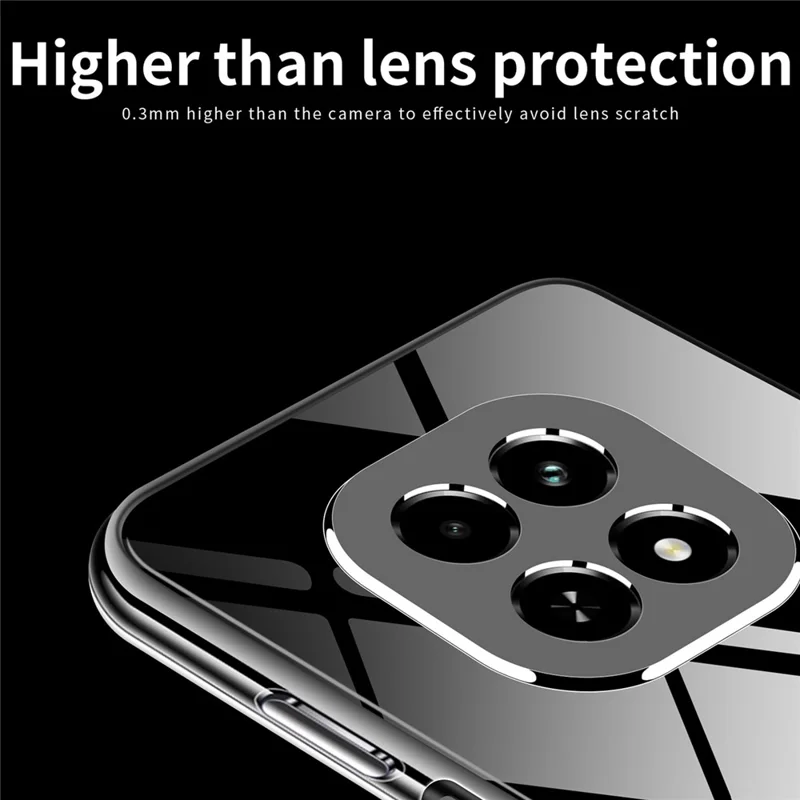 MOFI For Realme V60 5G Case Anti-Scratch Clear Soft TPU Phone Cover