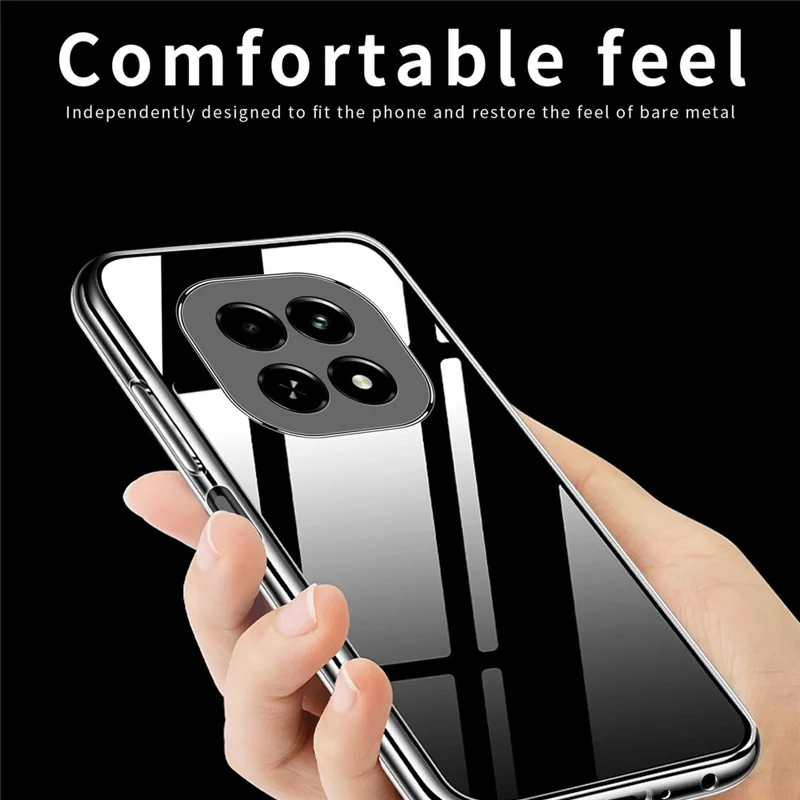 MOFI For Realme V60 5G Case Anti-Scratch Clear Soft TPU Phone Cover