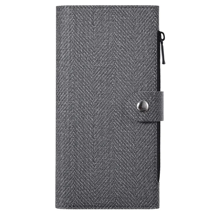 VILI Gbs-c-serie Für Iphone 16 Pro Max Hülle Abnehmbare PU Leder Magnetische Telefonabdeckung - Schwarz