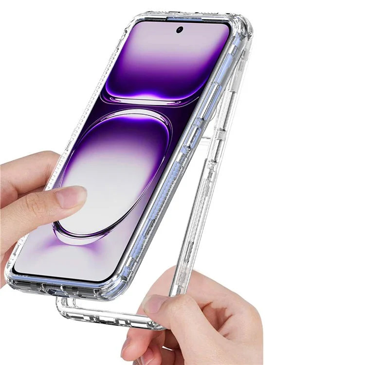 Per Oppo Reno12 Pro 5G (globale) Caso Anti-scratch Acrilico+copertura Telefonica Trasparente Tpu