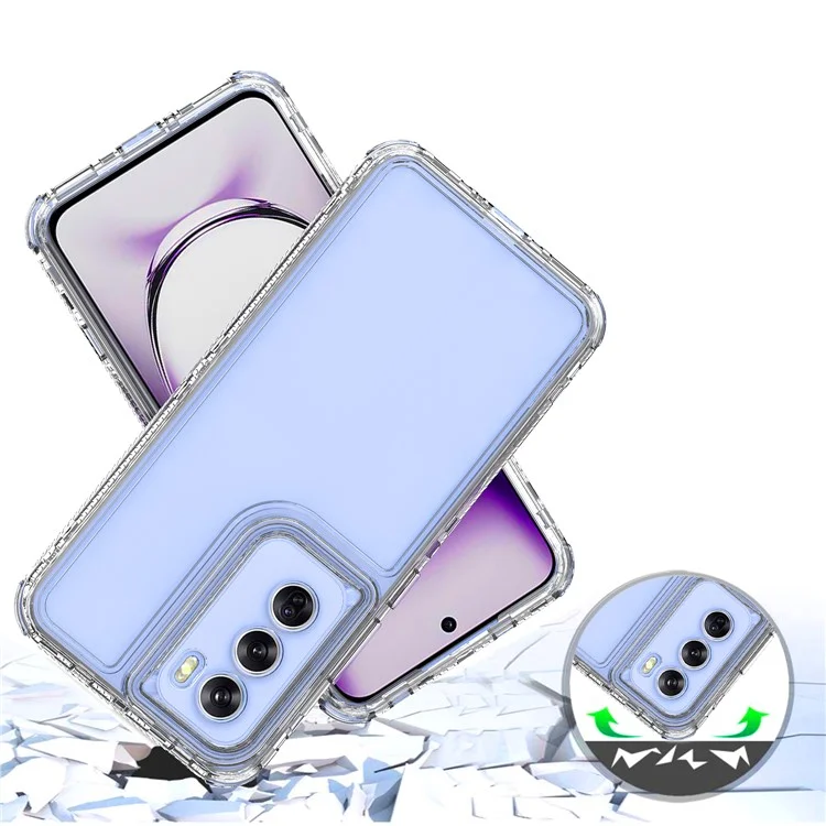 Per Oppo Reno12 Pro 5G (globale) Caso Anti-scratch Acrilico+copertura Telefonica Trasparente Tpu