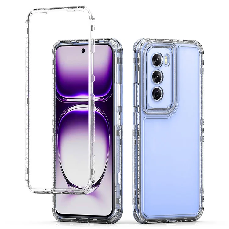 Per Oppo Reno12 Pro 5G (globale) Caso Anti-scratch Acrilico+copertura Telefonica Trasparente Tpu