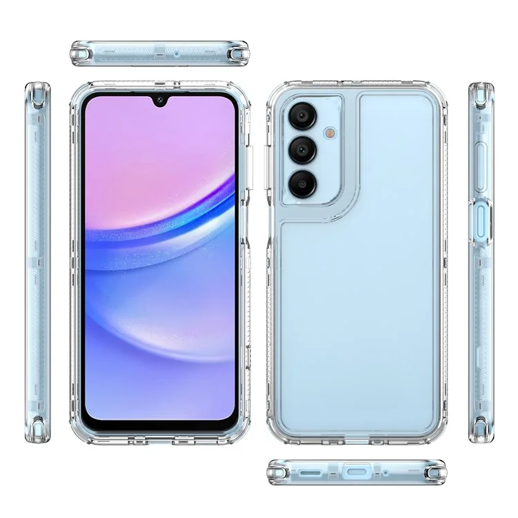 For Samsung Galaxy A16 5G / A16 4G Case Anti-Scratch Acrylic+TPU Clear Phone Cover