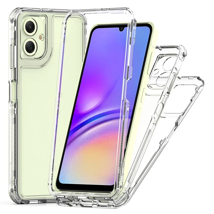 Para Samsung Galaxy A06 Capa Anti-Arranhões Acrílico+TPU Capa de Telefone Transparente